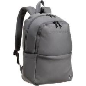 Lucky Brand Globetrotter Backpack Charcoal Gray Neoprene Water Resistant NWT
